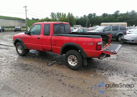 2002 Ford Ranger Edge/Xlt из США, поврежденный, VIN 1FTZR45E52PB18953